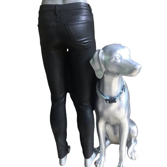 Lucky Brand Pants - Lucky Brand Brooke Legging Jean Coated Black Women's Size 0/25, Inseam: 29